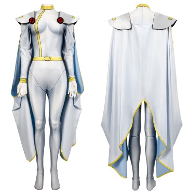 X-Men '97 Storm Cosplay Costumes Ororo Munroe Jumpsuits with Cape
