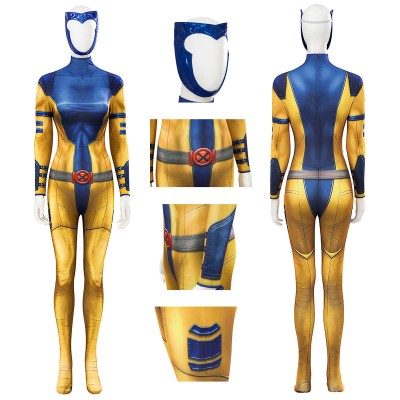 X-Men Phoenix Cosplay Costumes Jean Grey Comic Jumpsuits