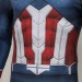 2025 Captain America Cosplay Costumes Printing Edition Jumpsuits