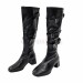 2025 Thunderbolts Cosplay Costumes Ghost Black Leather Top Level Suits