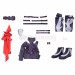 Marvel Rivals Psylocke Revanche Cosplay Costumes Kwannon Top Level Suits