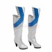Marvel Rivals Emma Frost Cosplay Costumes White Queen Leather Top Level Suits