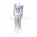 Marvel Rivals Emma Frost Cosplay Costumes White Queen Leather Top Level Suits