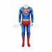 Kids Superhero Clark Kent Cosplay Costumes Halloween Suit