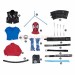 Spider-Punk Cosplay Costumes Spider-man Hobart Brown Suits Top Level