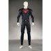 Superhero Steel Clark Kent Dark Blue Cosplay Costumes Halloween Male Suits