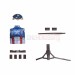Captain America The First Avenger Cosplay Costumes Steven Rogers HD Printed Jumpsuit