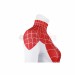 Female Spiderman Crimson She-Devil Cosplay Costume Mary Jane Watson Spandex Bodysuit