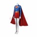 Female Superhero Legacy Cosplay Costume Kara Zor-El Spandex Bodysuit