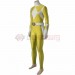 Yellow Ranger Male Cosplay Costumes Mighty Morphin Power Rangers Cosplay Suit