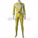 Yellow Ranger Male Cosplay Costumes Mighty Morphin Power Rangers Cosplay Suit