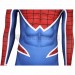 Punk-Rock Spidey Suit Hobart Brown Bodysuit With Vest