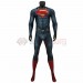 Clark Kent Cosplay Costume Man of Steel Printed Suit With Cloak