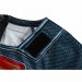 Clark Kent Cosplay Costume Man of Steel Printed Suit With Cloak