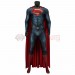 Clark Kent Cosplay Costume Man of Steel Printed Suit With Cloak