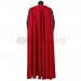 Clark Kent Cosplay Costume Man of Steel Printed Suit With Cloak