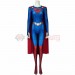 Kara Zor-E Season 5 Cosplay Costume Kara Zor-El 3D Printed Bodysuit With Cloak