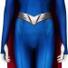 Kara Zor-E Season 5 Cosplay Costume Kara Zor-El 3D Printed Bodysuit With Cloak
