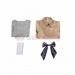 M3GAN Cosplay Costumes Cotton Cosplay Dress