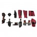 [Ready To Ship - Male Size M] Deadpool 3 Cosplay Costumes Wade Wilson Red Suits