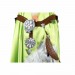 Final Fantasy 14 A Realm Reborn Nophica Cosplay Costume Green Dress
