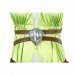 Final Fantasy 14 A Realm Reborn Nophica Cosplay Costume Green Dress