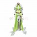Final Fantasy 14 A Realm Reborn Nophica Cosplay Costume Green Dress