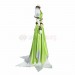 Final Fantasy 14 A Realm Reborn Nophica Cosplay Costume Green Dress