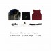 2077 Valerie Cosplay Costume Leather Jacket Suit