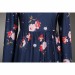 Jack Napier 2 Cosplay Costumes Harley Blue Floral Dress