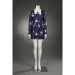 Jack Napier 2 Cosplay Costumes Harley Blue Floral Dress