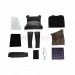 Star War Cosplay Costume The Acolyte Mae Aniseya Suit With Long Cape