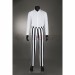 Beetlejuice 2 Cosplay Costumes Beetlejuice Black and white Suits