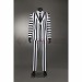 Beetlejuice 2 Cosplay Costumes Beetlejuice Black and white Suits