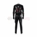 Deadpool & Wolverine Cosplay Costume Blade Black Leather Suit