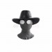 Spiderman Noir Cosplay Costume Spider-Noir Brown Suit