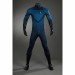 The Fantastic Four Navy Cosplay Costume Human Torch Suit