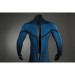 The Fantastic Four Navy Cosplay Costume Human Torch Suit