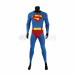 Superhero Clark Kent Cosplay Costume Christopher Reeve Classic Suit