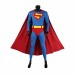 Superhero Clark Kent Cosplay Costume Christopher Reeve Classic Suit