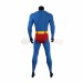 Superhero Clark Kent Cosplay Costume Christopher Reeve Classic Suit