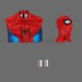 Spider-Man Brand New Day Cosplay Costume Peter Parker Suit With Shoes