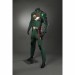 Vought Rising Cosplay Costume Soldier Boy Green Leather Suit