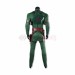 Vought Rising Cosplay Costume Soldier Boy Green Leather Suit