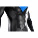 Nightwing Cosplay Costume Dick Grayson Blue Leather Suit