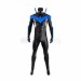 Nightwing Cosplay Costume Dick Grayson Blue Leather Suit