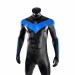 Nightwing Cosplay Costume Dick Grayson Blue Leather Suit