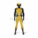 Marvel Wolverine Logan Cosplay Costume Wolverine Yellow Suit