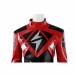 Absolute Wally West Cosplay Costume Red Leather Suit