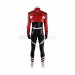 Absolute Wally West Cosplay Costume Red Leather Suit